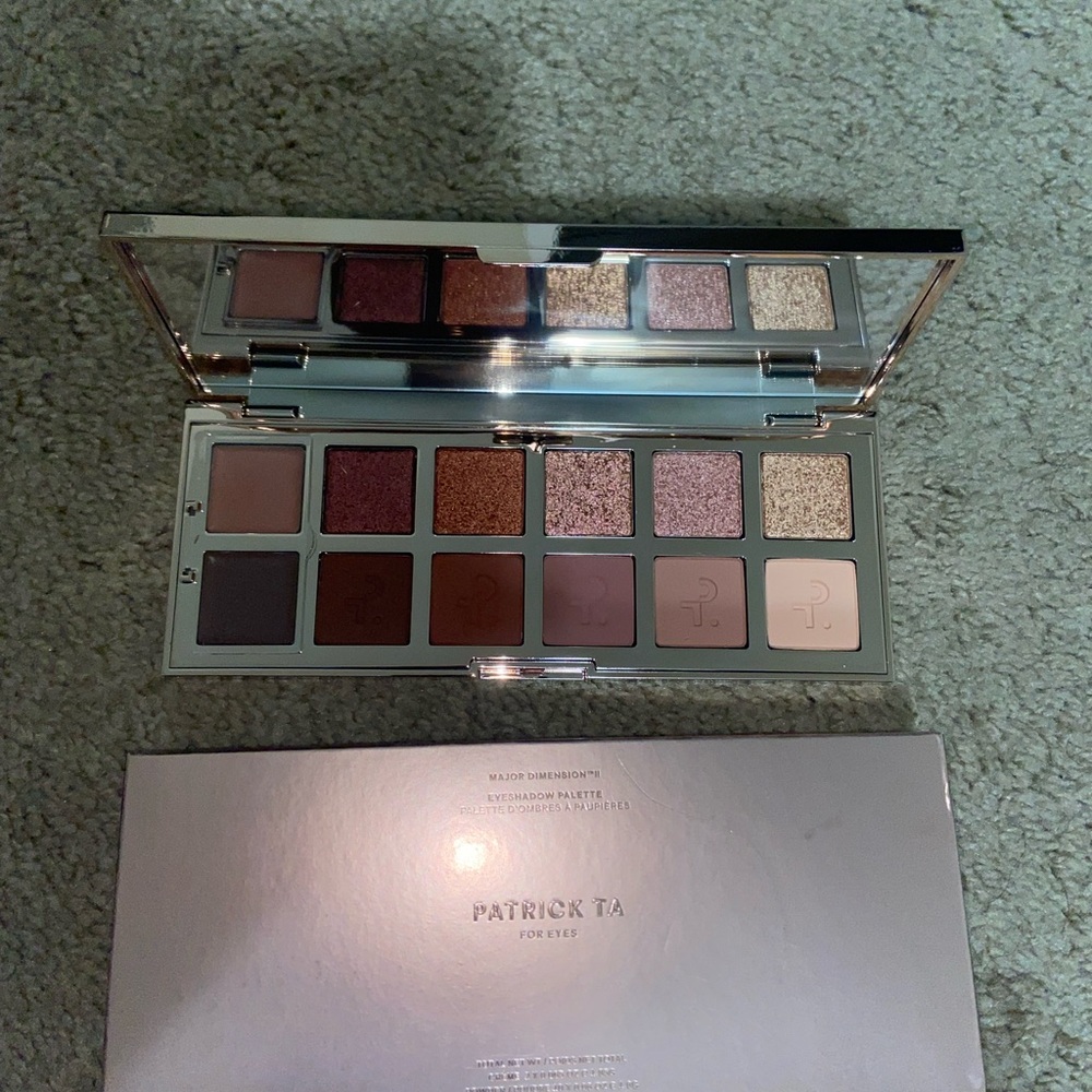 New Patrick Ta Major Dimension Eyeshadow Palette